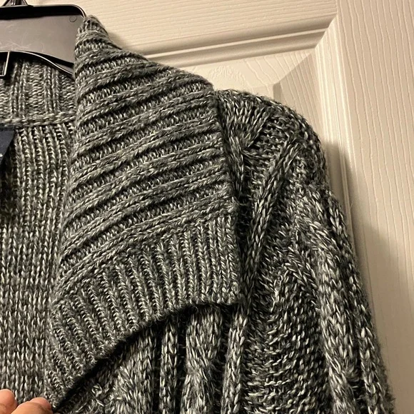 Faded Glory Heather Gray Women's Cardigan - Picture 6 of 9